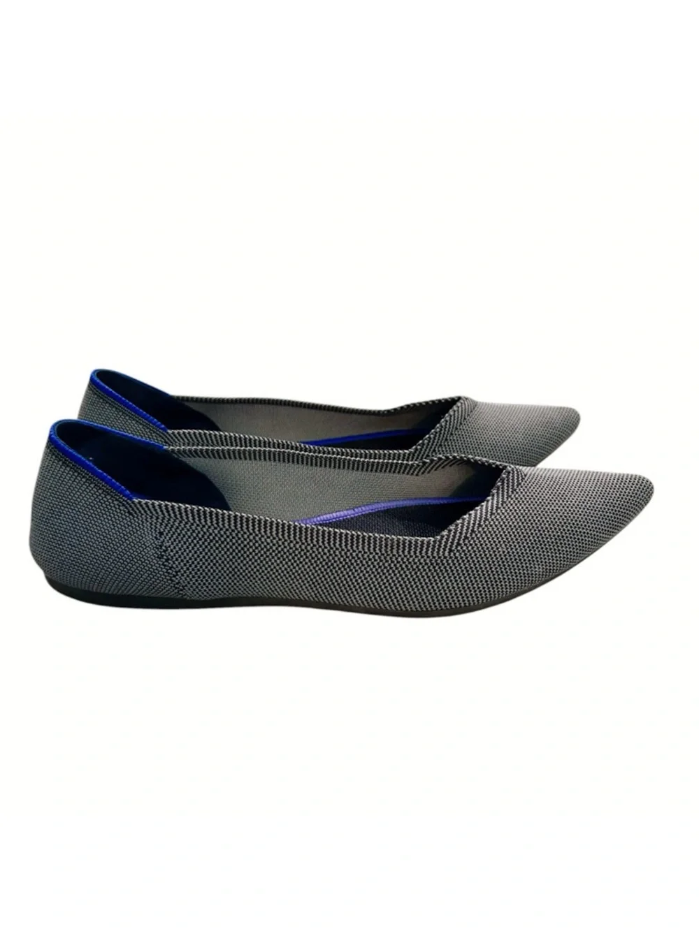 Rothy’s ballet flats painted toe cloud grey Birds Eye Sz 10